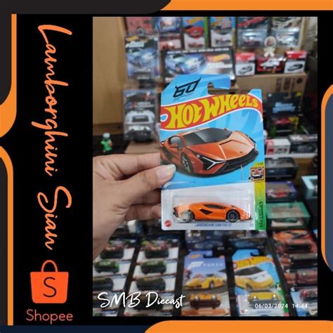 Jual Hot Wheels Lamborghini Sian Fkp Shopee Indonesia