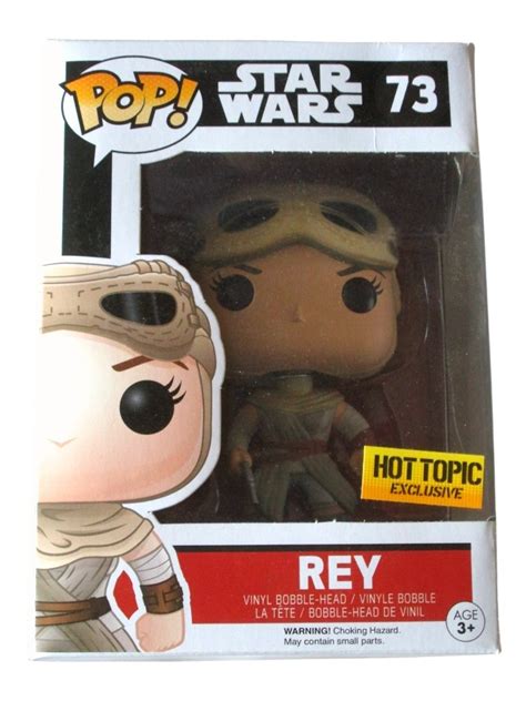 Damaged Box Rey Star Wars Funko Pop Vinyl Hot Topic Doug S Toy Box