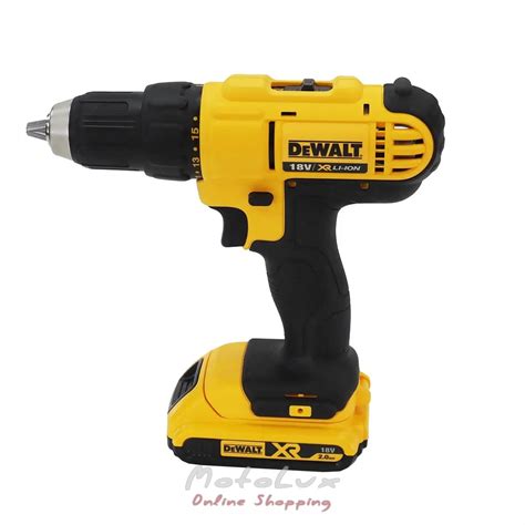 Дрель шуруповерт аккумуляторная DeWALT DCD771D2 — Купить Дрель ...