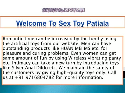 Ppt Welcome To Sex Toy In Patiala Artificialtoys Powerpoint Presentation Id11150730