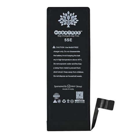 mobatree original mobile battery  apple iphone se mah  rs