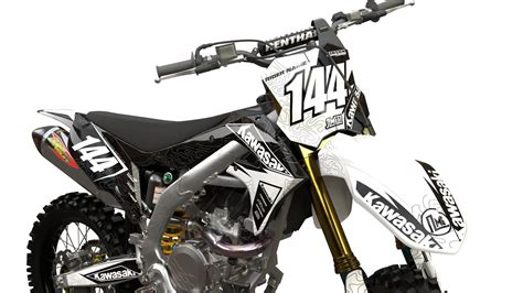 Kawasaki Kx Kxf 250 450 Custom Graphics Kit Omega Moto Graphics