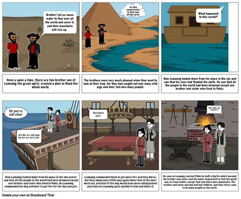 The Flood Story Igorot Storyboard By A2d54527