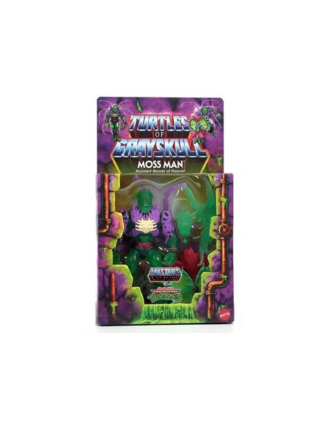 PiXELATOY Deluxe Moss Man MOTU X TMNT Turtles Of Grayskull Mattel