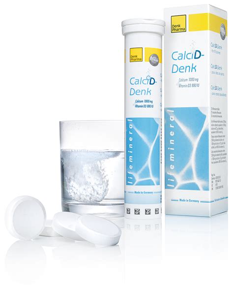 Кальций D3-Denk, шипучие таблетки 1000 мг/880, N20 e-pharma.am