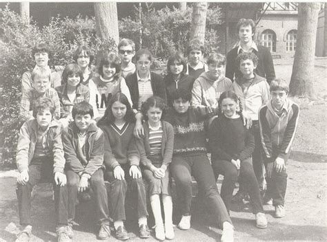 Photo de classe Cinquième de 1980 Collège Gay Lussac Copains d avant