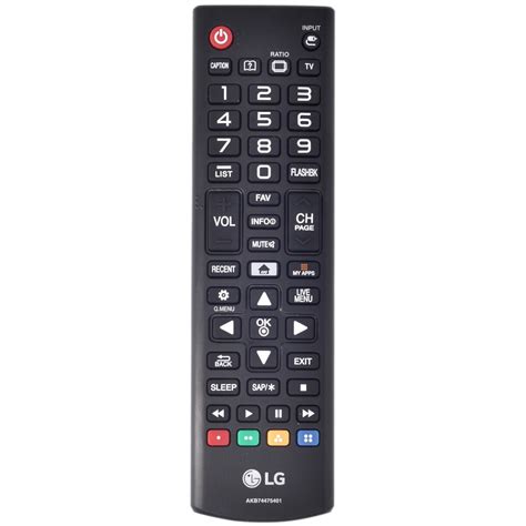 Genuine LG AKB74475401 TV Remote Control for ALL LG Smart TVs - Walmart.com