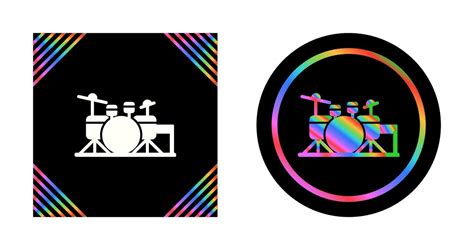 Drum Set Vector Icon 28874811 Vector Art At Vecteezy