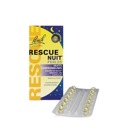 Rescue Nuit Perle Capsules Pharmacie En Ligne Citypharma