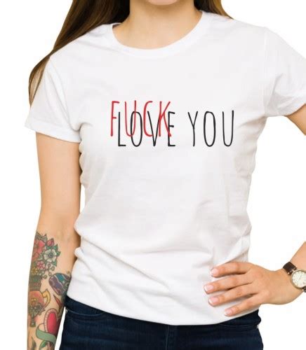 Koszulka Love Fuck You Fotobloki Decor