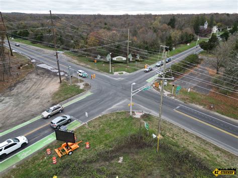 Intersection Improvements for Rt 322 and Fries Mill Rd Starts Soon