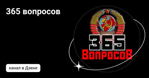 365 вопросов | Дзен