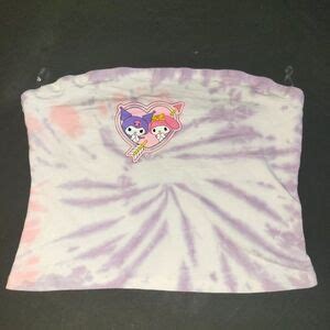 Hot Topic Tops New Hot Topic Sanrio My Melody Kuromi Tube Top 2x
