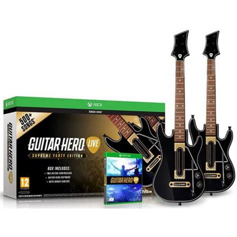 ≡ Guitar Hero Live + Guitar Controller (Xbox One) – купить в интернет ...