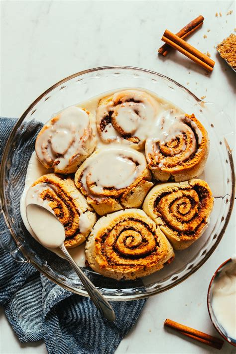 Gluten Free Cinnamon Rolls Vegan Minimalist Baker Recipes