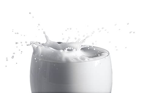 Milk Glass Splash Png