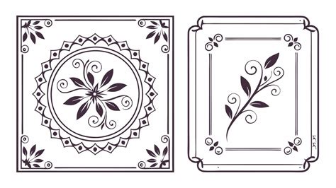 decorative cards  floral designs  vector art  vecteezy