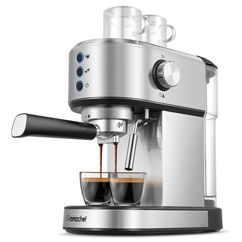 Amazon Amzchef Espresso Machine With Bar Professional Espresso