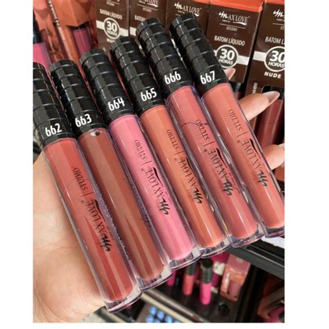 Batom Líquido Matte Nude H Cor Max Love