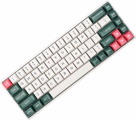 Ussixchare Pbt Keycaps Asa Profile Double Shot Full Key Caps Set Ansi