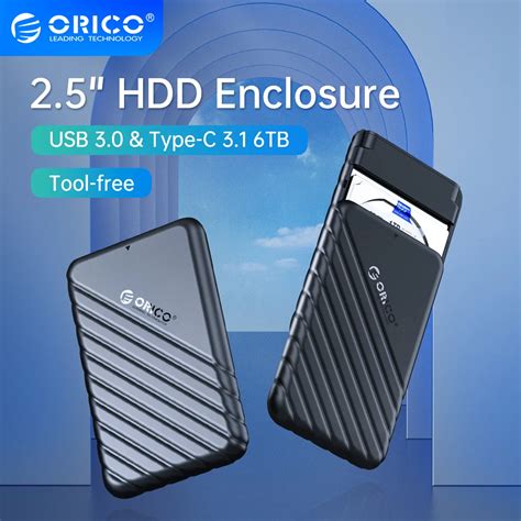 Hdd Ssd Hard Drive Enclosure | External Storage Hdd Case | External Ssd ...