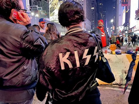 Spotted At The Final Kiss Concert In New York