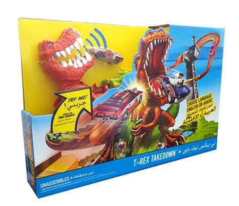 Tor Hot Wheels T Rex Dinozaur T Rex Atakuje Oficjalne Archiwum Allegro