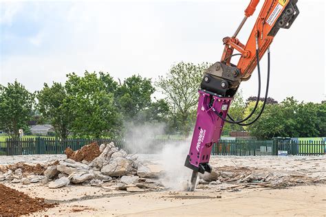 Hydraulic Breaker Hire Demolition Excavator Attachments