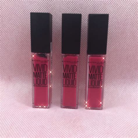 Maybelline Color Sensational Vivid Matte Liquid Lip Gloss Electric