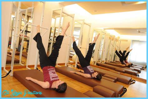 Pilates Tower Exercises - AllYogaPositions.com