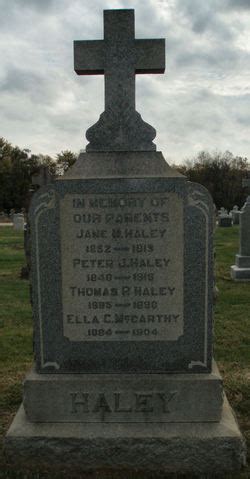 Peter James Haley Sr 1848 1915 Mémorial Find a Grave