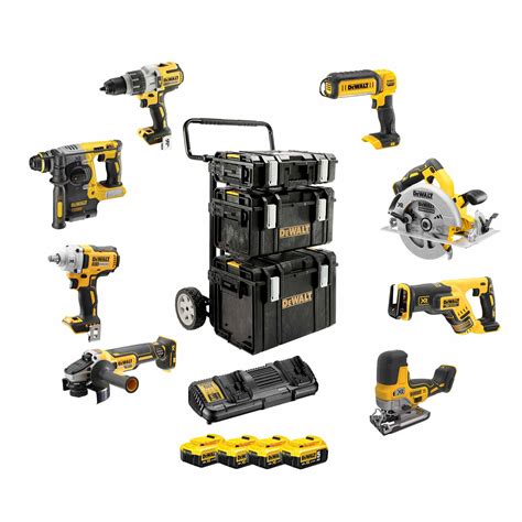 DeWalt Akku Kombopack DCK856P4 QW 18 V Werkstatt King De