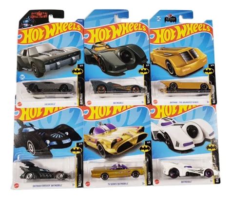 Hot Wheels Batman Coleccion De Coches Batmobile Env O Gratis