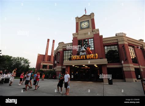 Usa Hershey Pa Pennsylvania Hershey Park Chocolate World Exterior