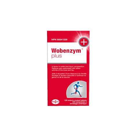 Wobenzym Plus 120tab Optimize Nutrition