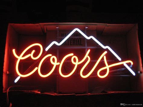 Vintage Coors Light Neon Sign