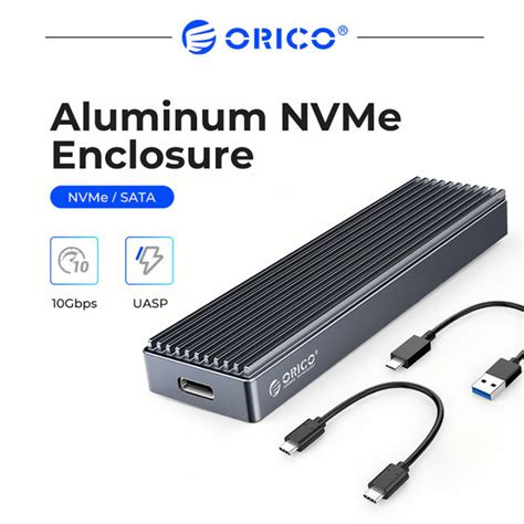 Orico Dual Protocol M Ssd Case Support M Nvme Ngff Sata Ssd Disk For