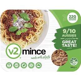 V2 Plant Based Mince 500g Woolworths