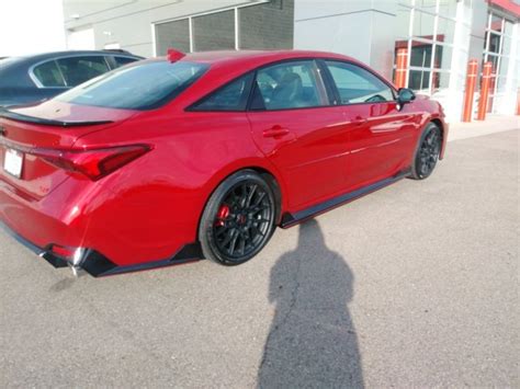 40631 2020 Toyota Avalon Trd Supersonic Red Extracostcolor 4d