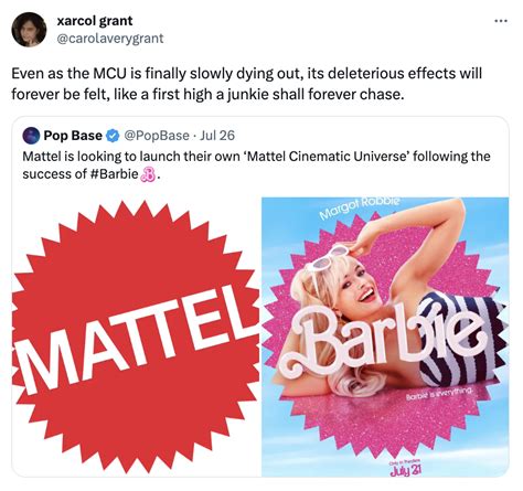 Hot Wheels And Barney The Mattel Cinematic Universe Is Upon Us Ebaum S World