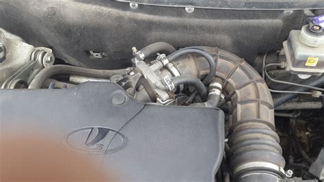 Чистка дроссельной заслонки — Lada Приора седан, 1,6 л, 2010 года ...