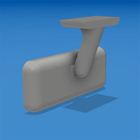 Download Free Stl File 110 Rear Mirror For Rc Carstrucks • Template