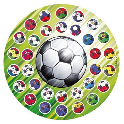 Edible disc "Football" , CHF6.00