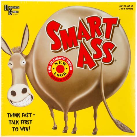 Smart Ass Board Game By University Games Barnes Noble