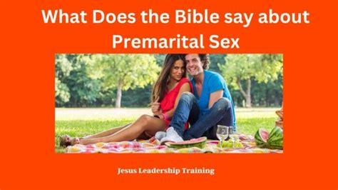 Premarital Sex Bible Verse 2024 📜