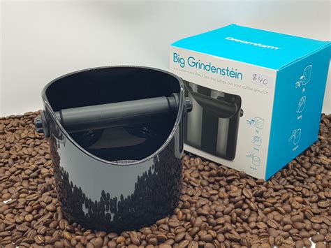 Knock Box Big Grindenstein Black Only Capra Coffee