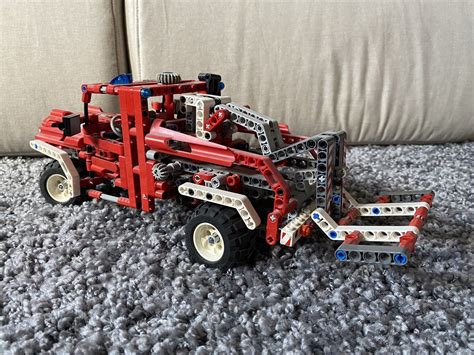 Lego Technic Roter Feuerwehr Truck Ebay