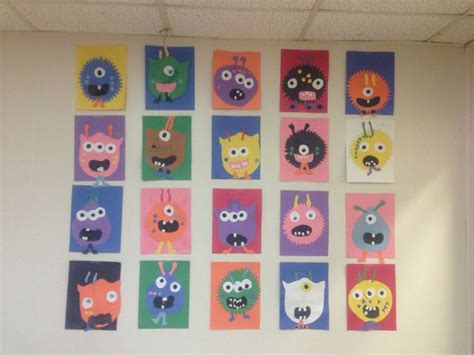 Preschool Monster Craft Monster Craft Preschool Art Activities