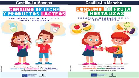 Programa de consumo de frutas hortalizas leche y productos lácteos en