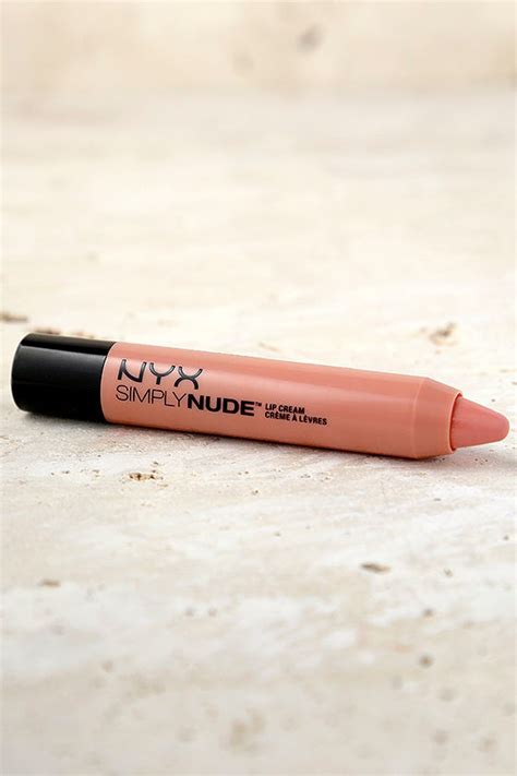NYX Simply Nude Lip Cream Peaches Lip Cream Liquid Lipstick Lulus
